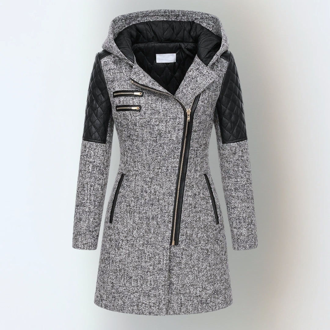 Women's Winter Coat – Warm Windproof Elegant Padded Jacket
