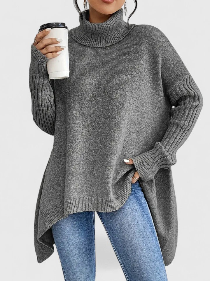 Women's Turtleneck Sweater – Soft Lightweight Knit Pullover Top