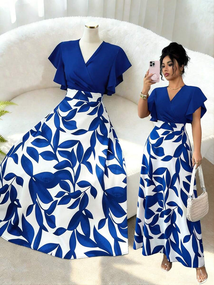 Isabella | Floral Wrap Maxi Dress