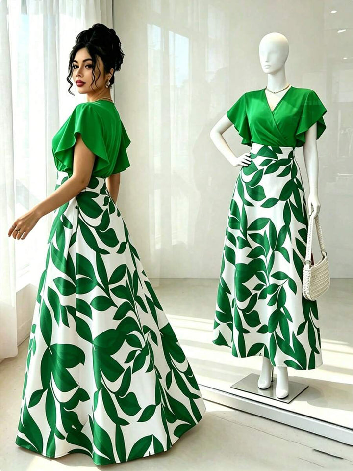 Isabella | Floral Wrap Maxi Dress