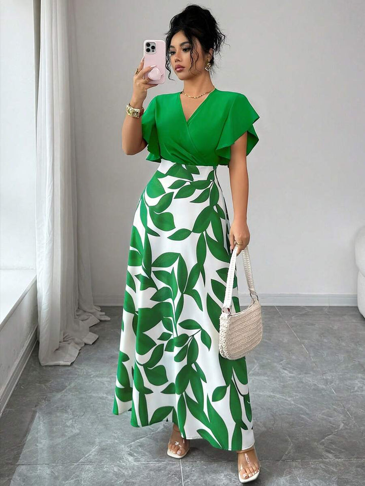 Isabella | Floral Wrap Maxi Dress