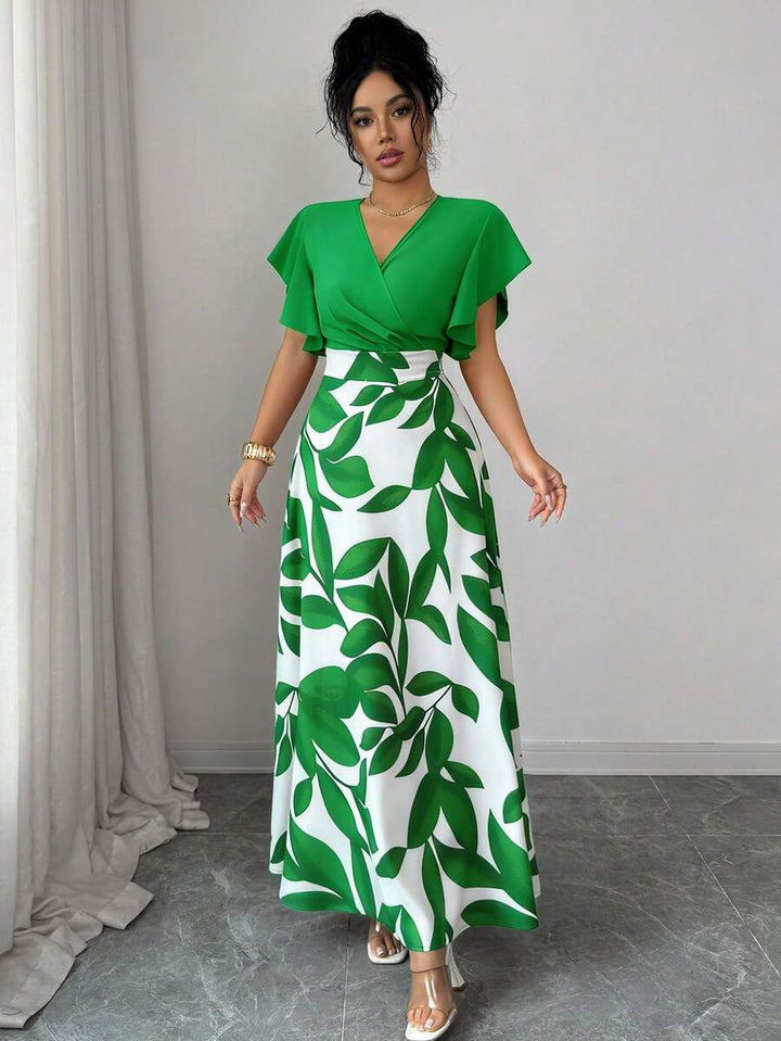 Isabella | Floral Wrap Maxi Dress