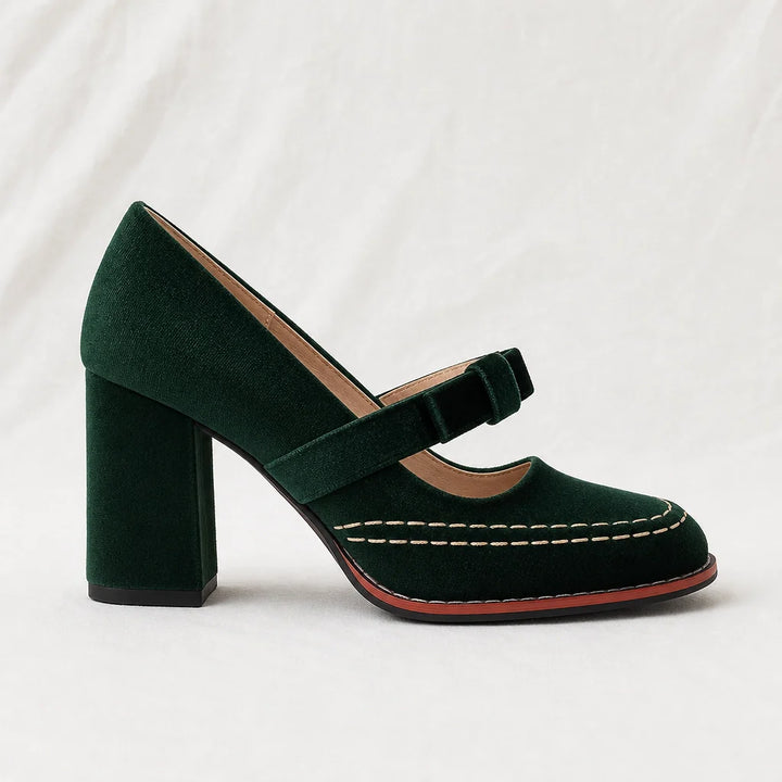 Victoria Velvet Loafers