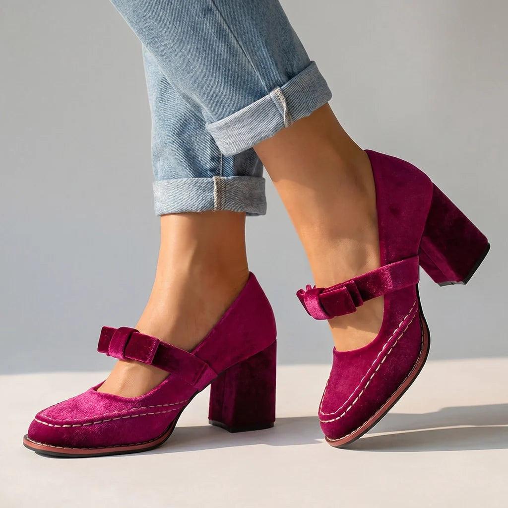 Victoria Velvet Loafers