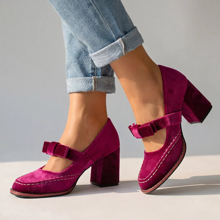 Victoria Velvet Loafers