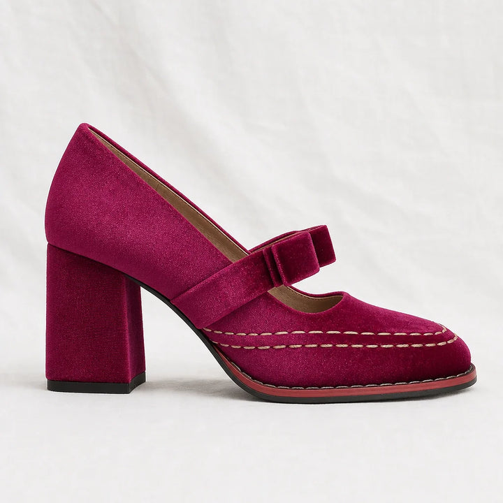 Victoria Velvet Loafers