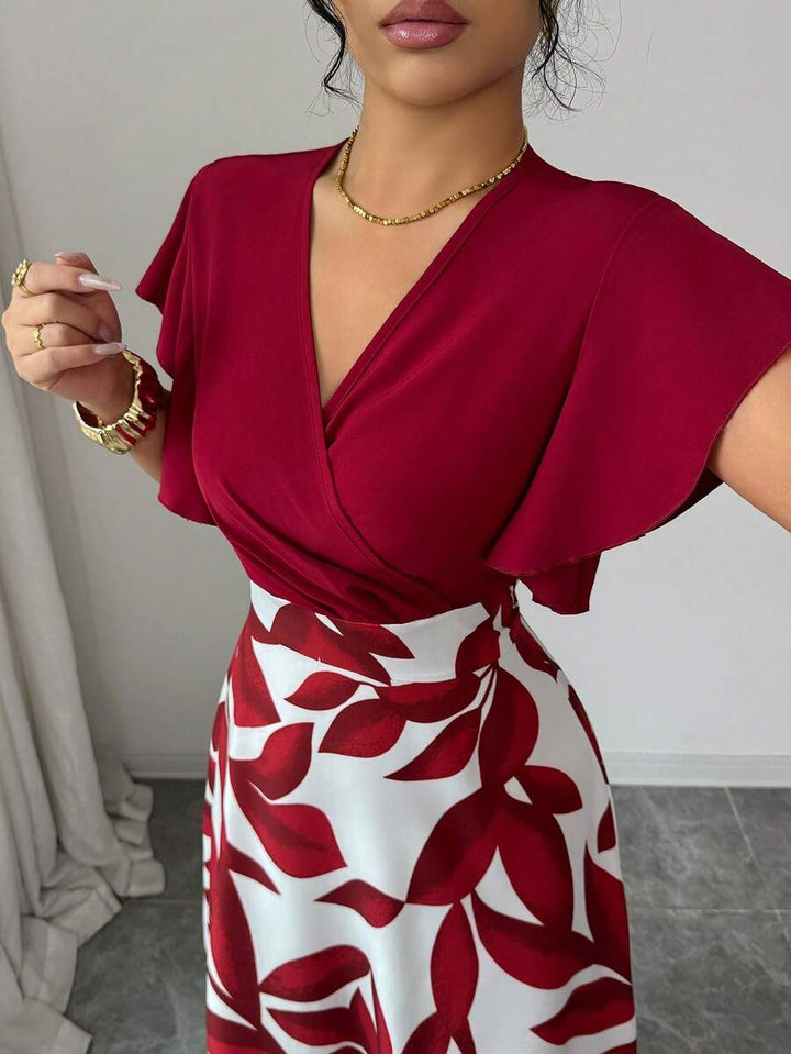 Isabella | Floral Wrap Maxi Dress