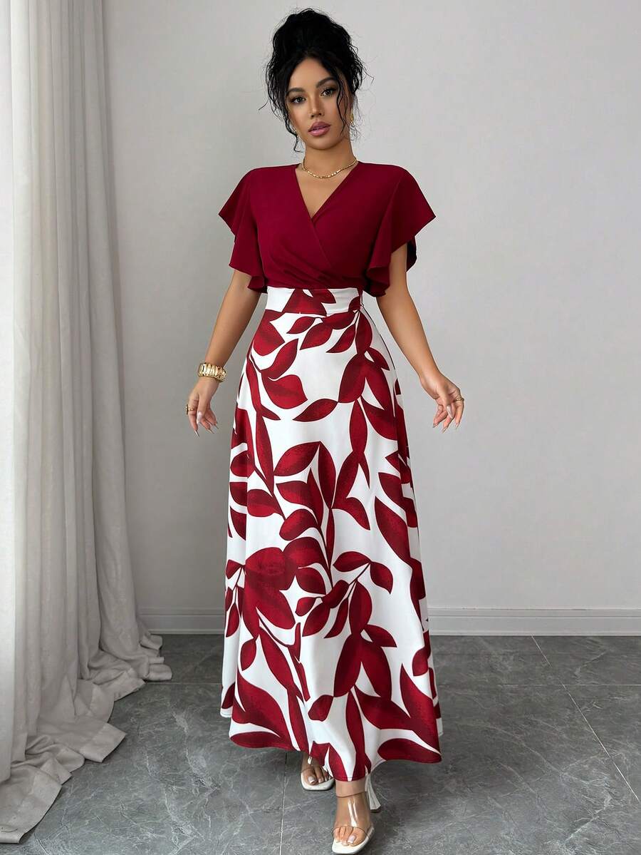 Isabella | Floral Wrap Maxi Dress