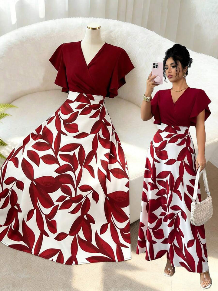 Isabella | Floral Wrap Maxi Dress