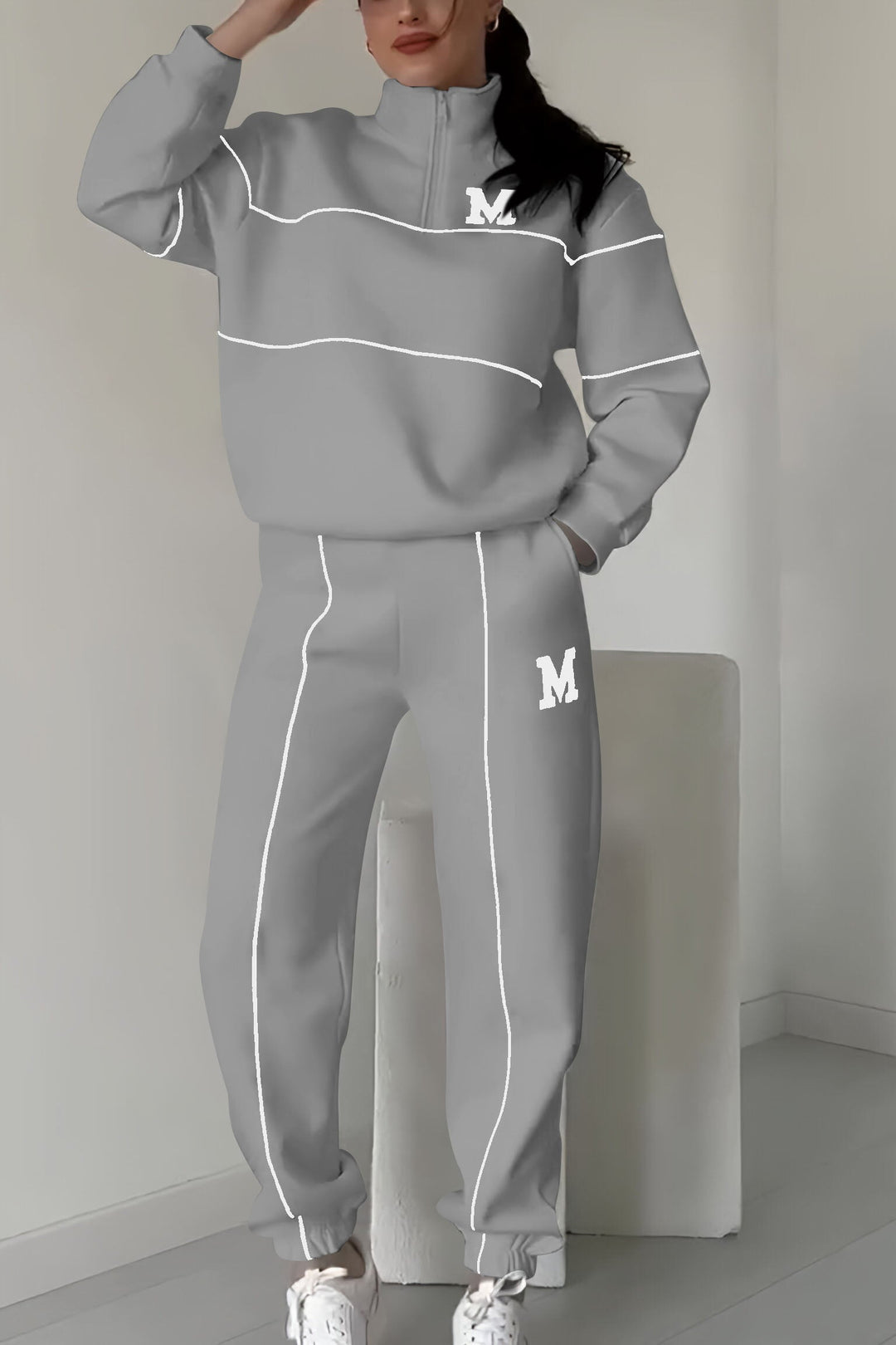 Women's Sweater and Pants Set – 2 Piece Cozy Knit Lounge Outfit