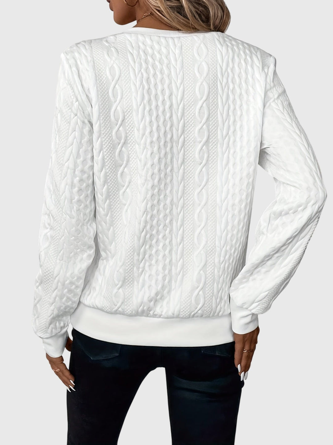 Women's Zip-Up Sweater – Soft Knit Zip Detail Pullover Top