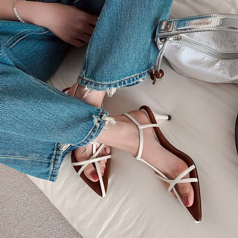 Thara™| Elegant Strap Heels