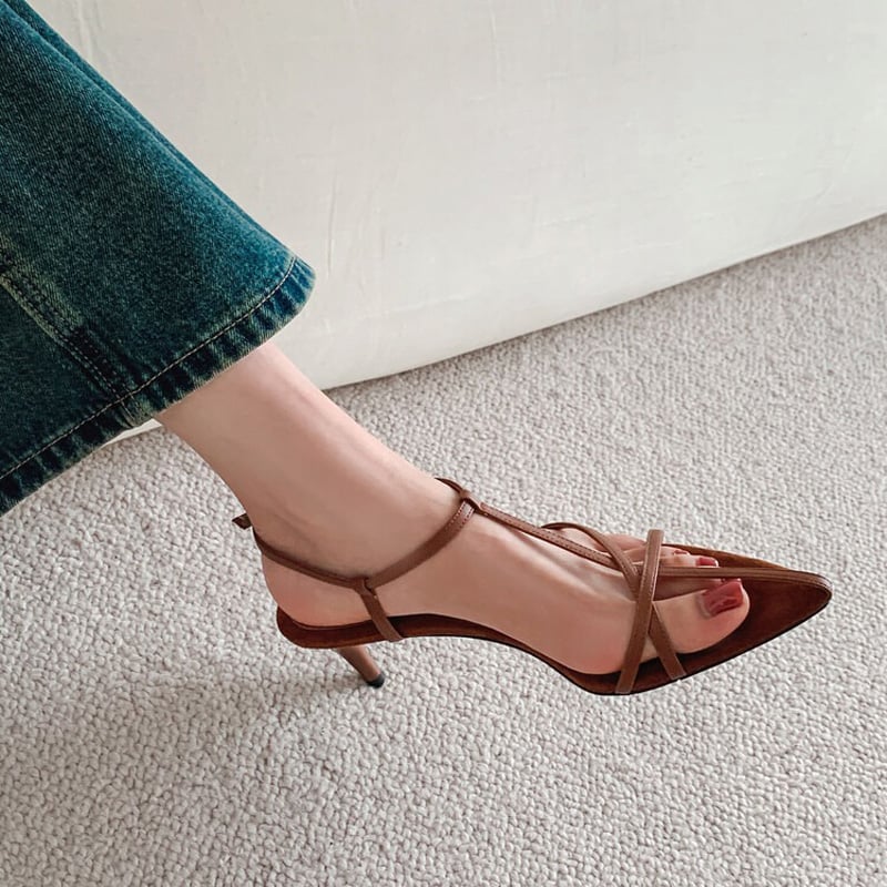 Thara™| Elegant Strap Heels