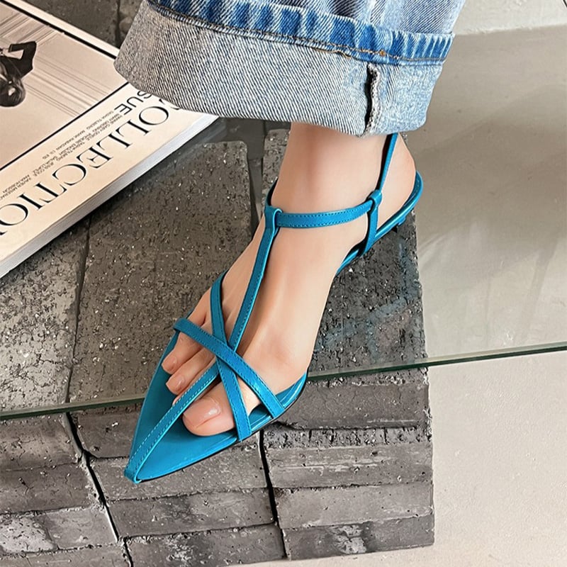 Calia™| Pointed Flat Sandals
