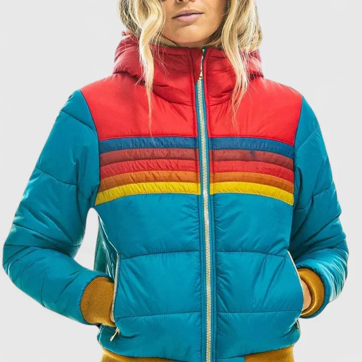 Women's Rain Jacket – Waterproof Lightweight Sleek Raincoat