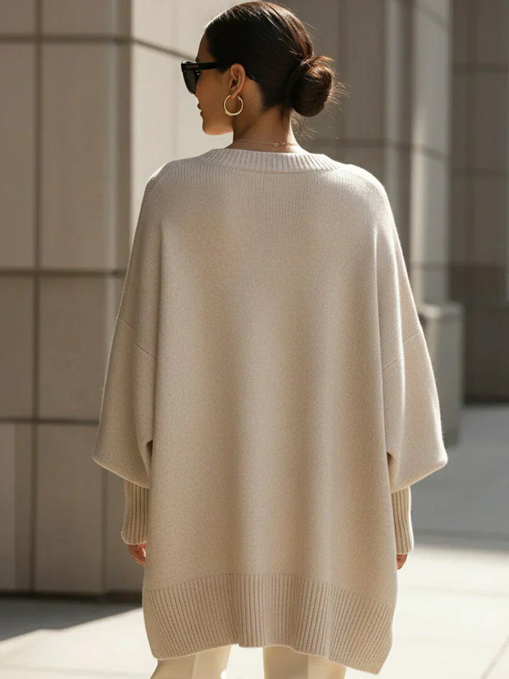 Women's Knit Sweater – Lightweight Layering Pullover Top