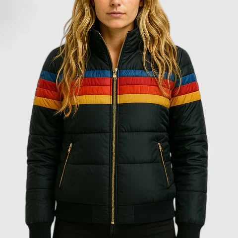 Women's Rain Jacket – Waterproof Lightweight Sleek Raincoat