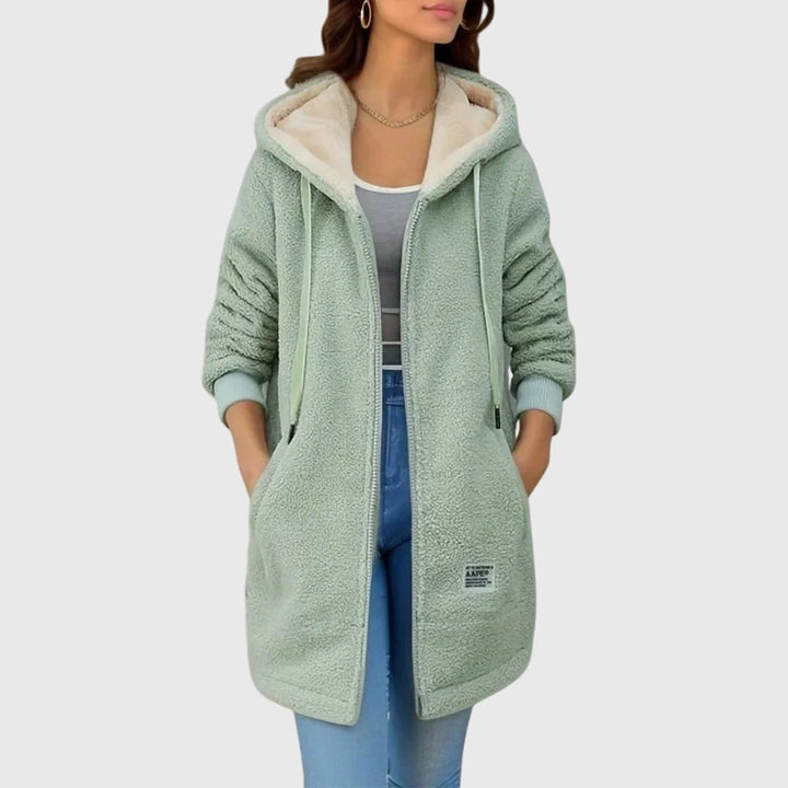 Women's Fleece Jacket – Hooded Soft Warm Breathable Jacket