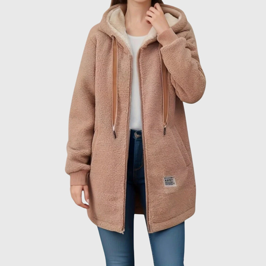 Women's Fleece Jacket – Hooded Soft Warm Breathable Jacket