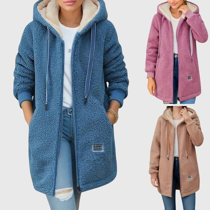 Women's Fleece Jacket – Hooded Soft Warm Breathable Jacket