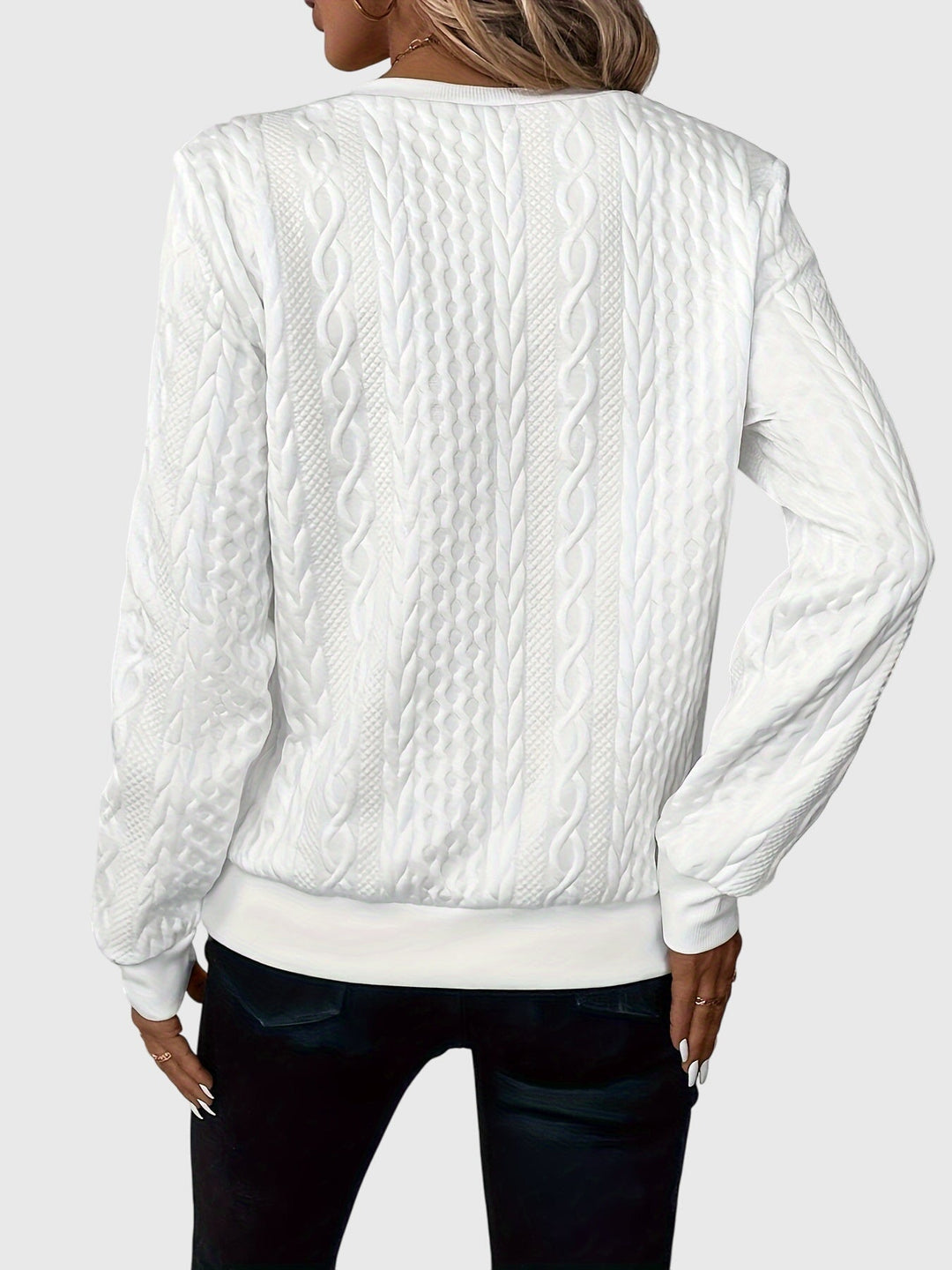 Women's Zip-Up Sweater – Soft Knit Zip Detail Pullover Top