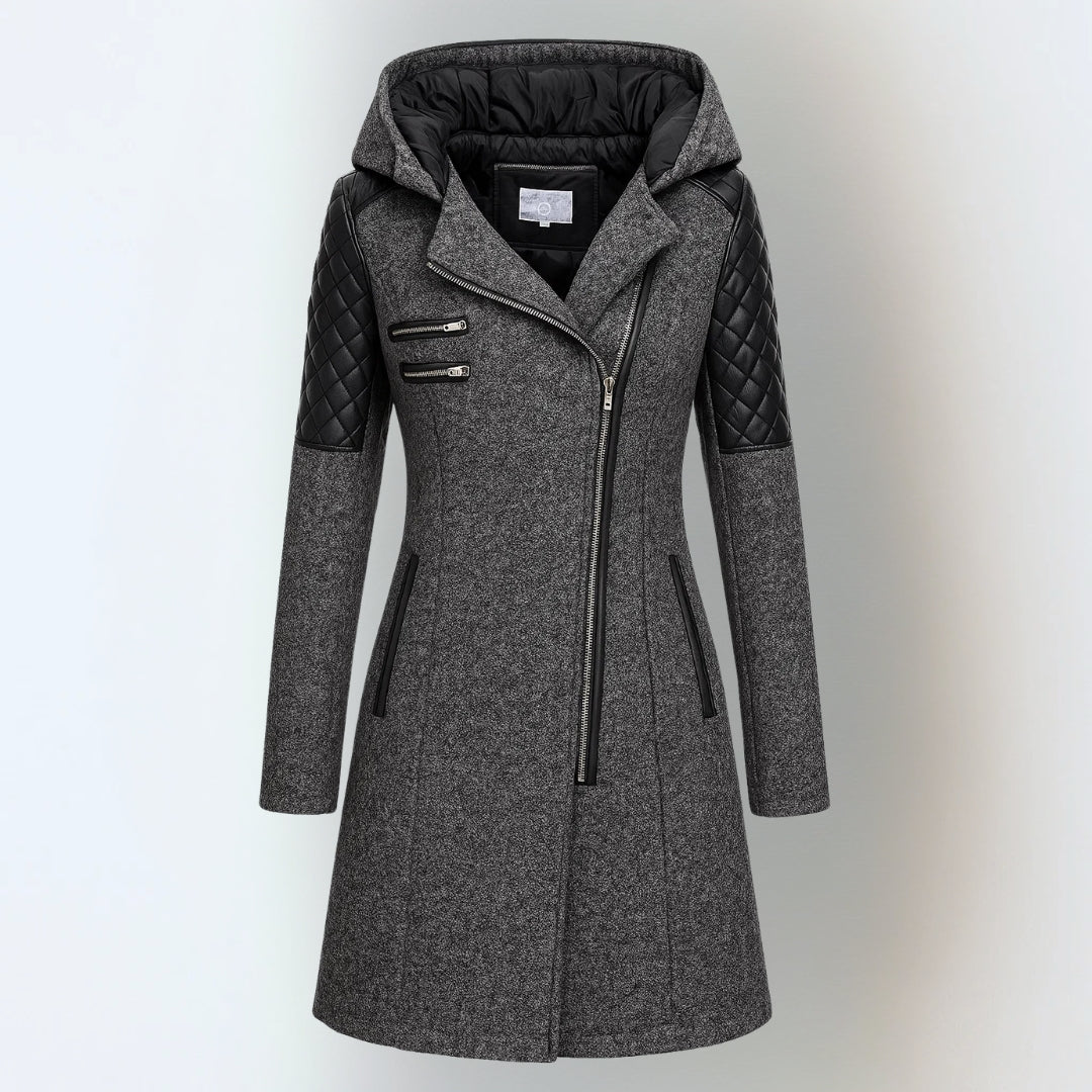 Women's Winter Coat – Warm Windproof Elegant Padded Jacket