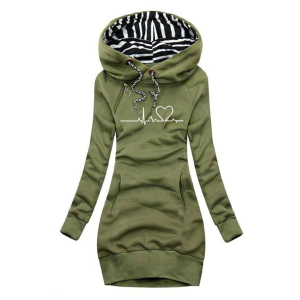 Women's Hoodie – Relaxed Fit Soft Hooded Sweatshirt Top