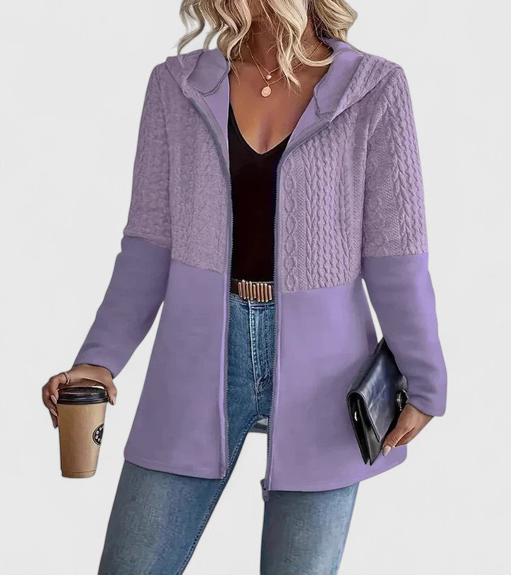 Women's Zip-Up Sweatshirt – Soft Breathable Casual Sweat Jacket