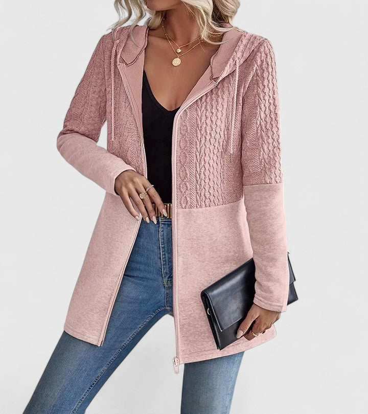 Women's Zip-Up Sweatshirt – Soft Breathable Casual Sweat Jacket