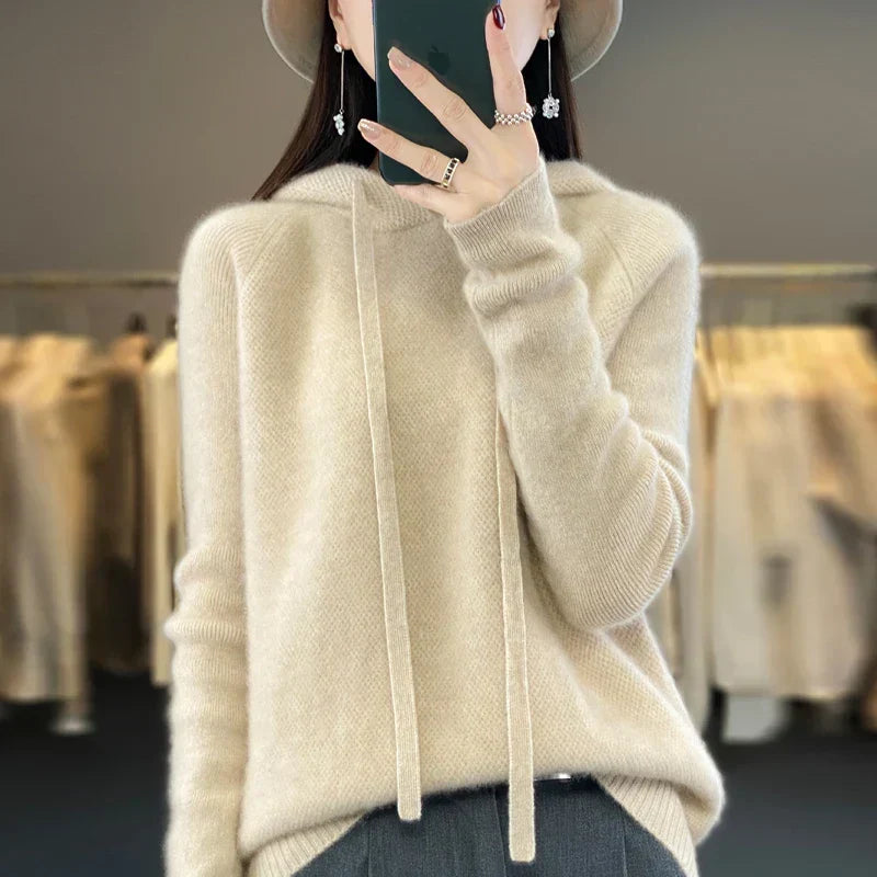 Women's Sweater – Soft Moisture-Wicking Knit Pullover for Layering