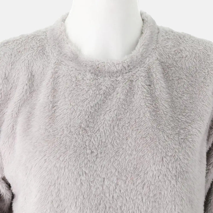 Women's Long Sweater – Thick Knit Mid Length Pullover with Pockets
