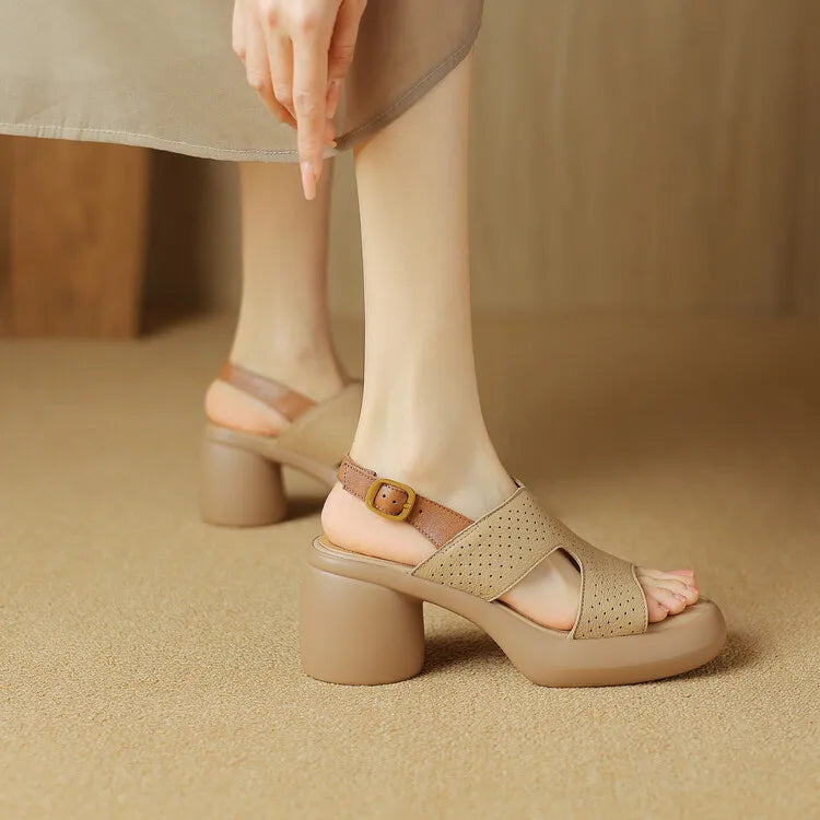 Noelia™| Open Toe Shoes