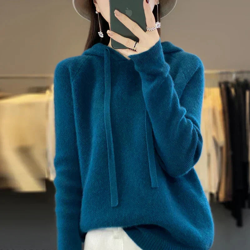 Women's Sweater – Soft Moisture-Wicking Knit Pullover for Layering