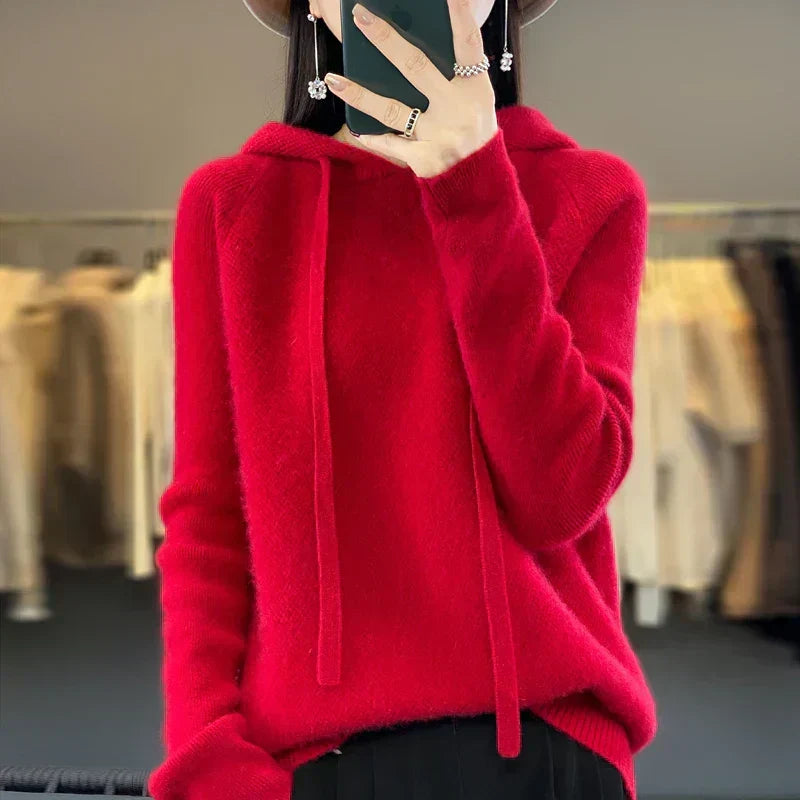 Women's Sweater – Soft Moisture-Wicking Knit Pullover for Layering