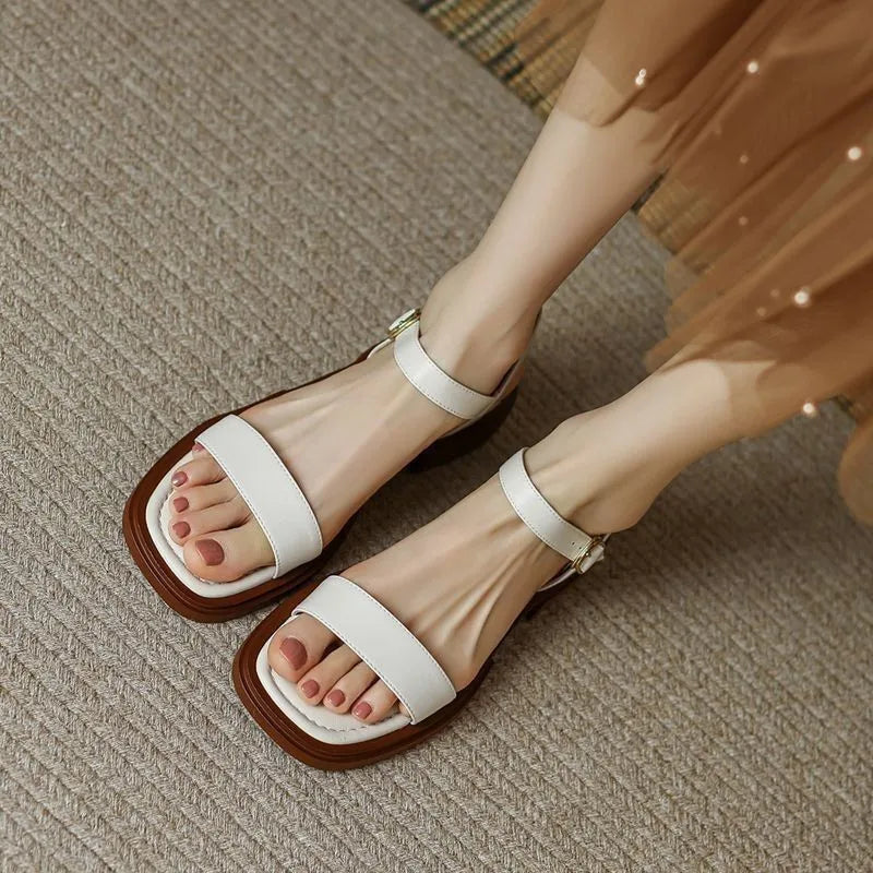 Juneya™| Leather Sandals