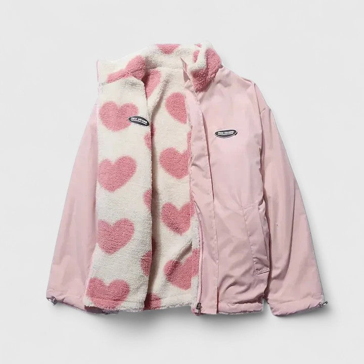 Women's Reversible Jacket – Two-in-One Lightly Padded Jacket