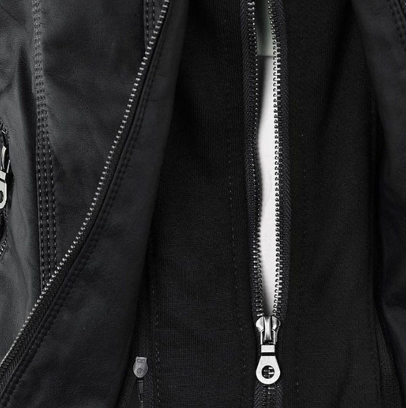 Women's Hooded Jacket – Urban Streetwear Zip Coat with Hood