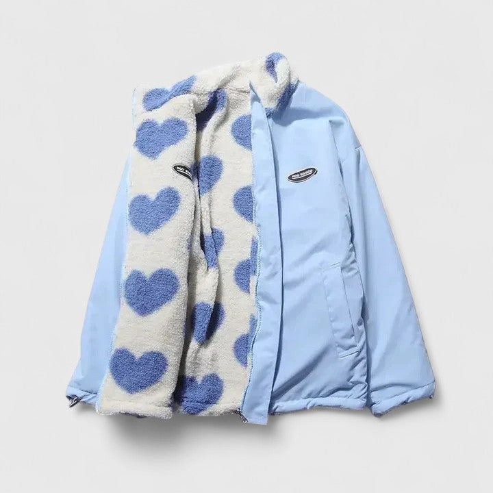 Women's Reversible Jacket – Two-in-One Lightly Padded Jacket