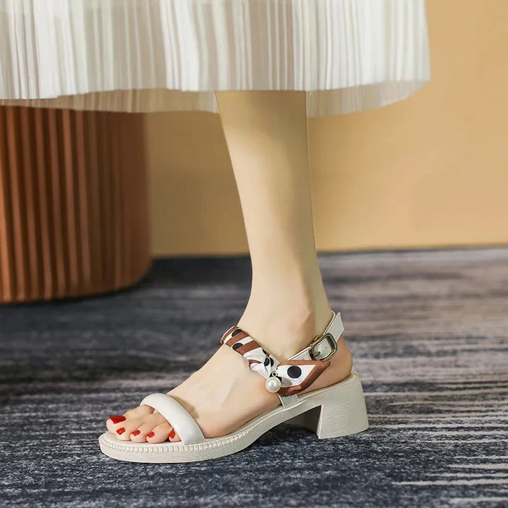Amelie™ | Thick Heel Sandals