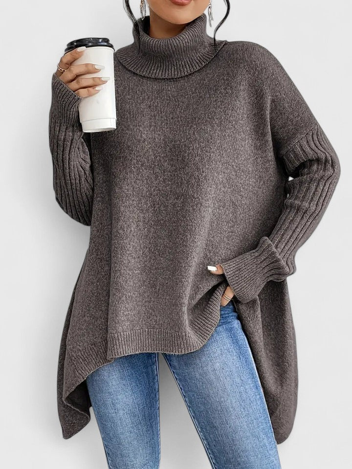 Women's Turtleneck Sweater – Soft Lightweight Knit Pullover Top