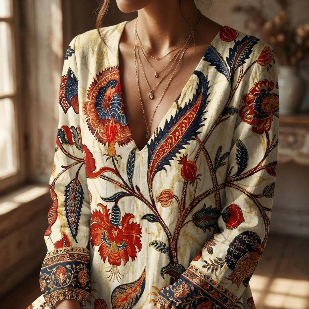 Kendra™ - Bohemian Floral Dress