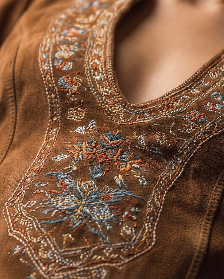 Estelle | Elegant Embroidered Dress