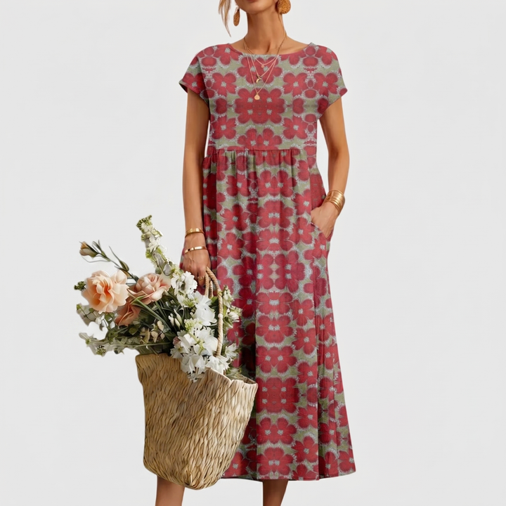 VALENCIA | CHIC FLORAL DRESS