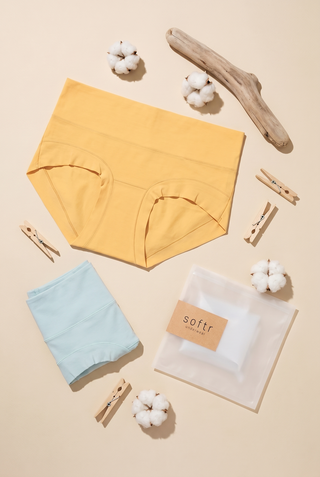 CLASSIC Softr Premium Cotton Underwear 2-Pack