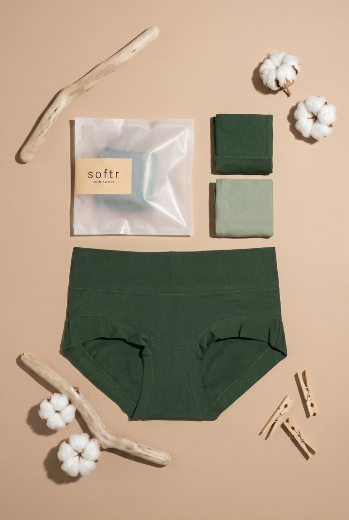 CLASSIC Softr Premium Cotton Underwear 2-Pack
