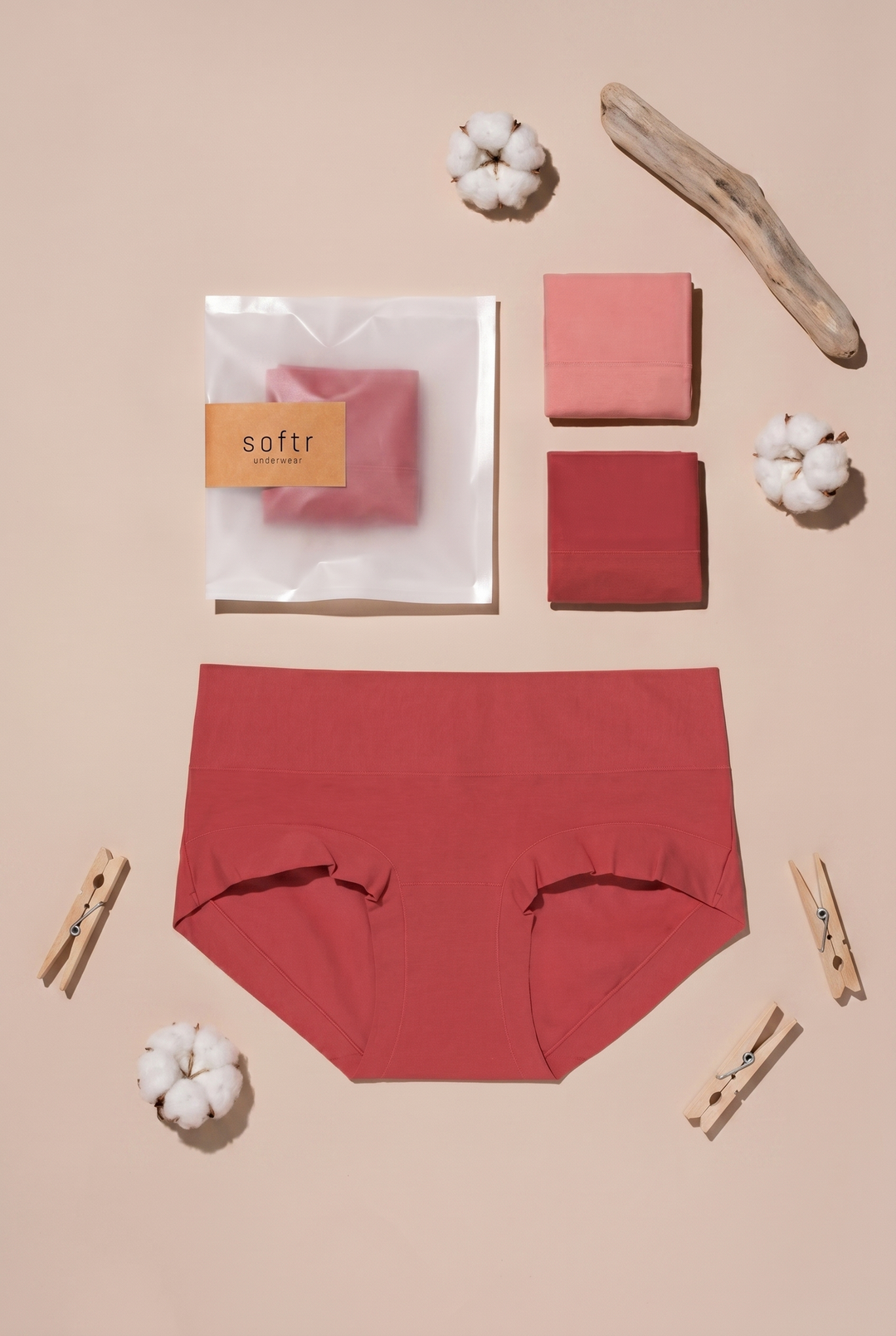 CLASSIC Softr Premium Cotton Underwear 2-Pack