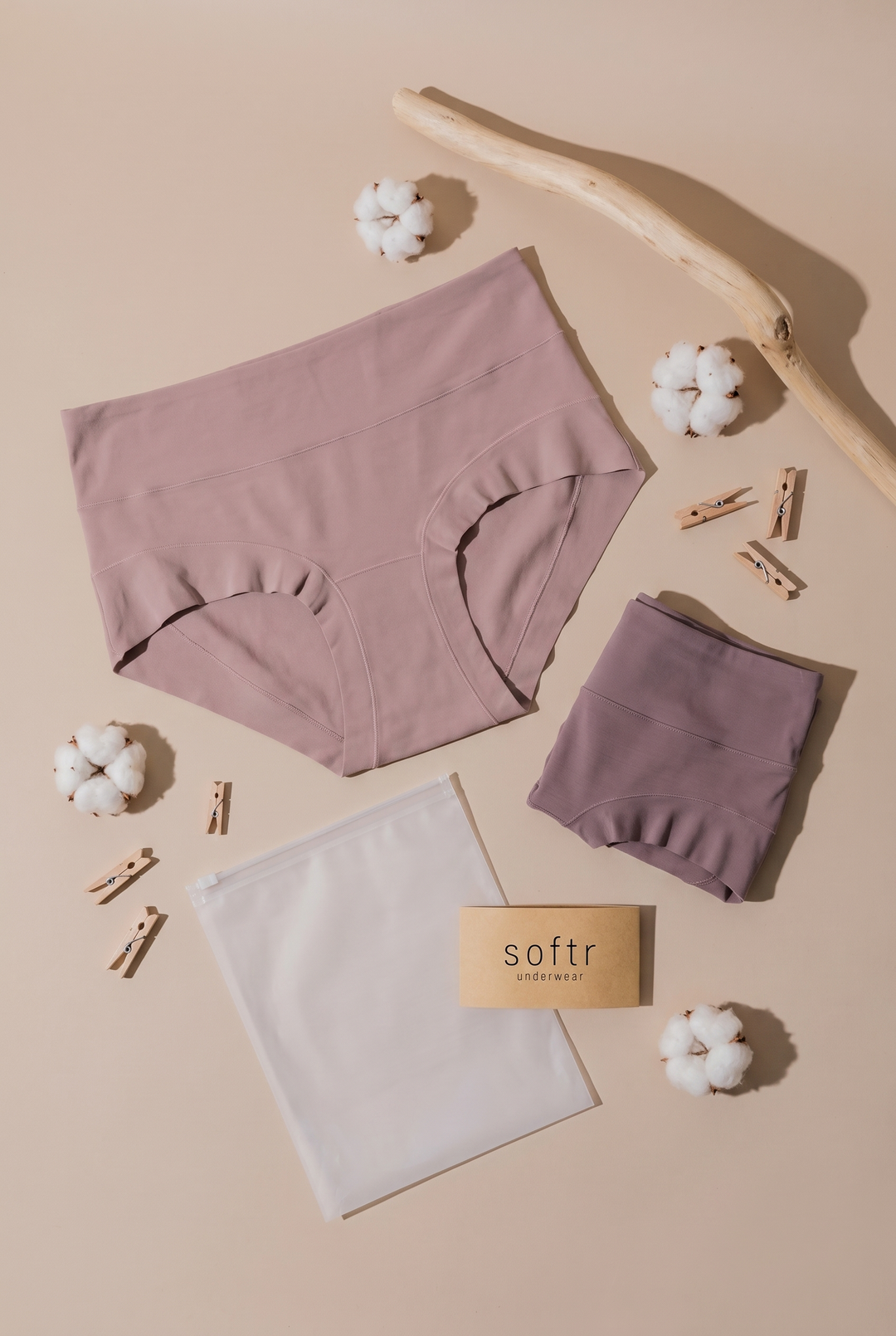 CLASSIC Softr Premium Cotton Underwear 2-Pack