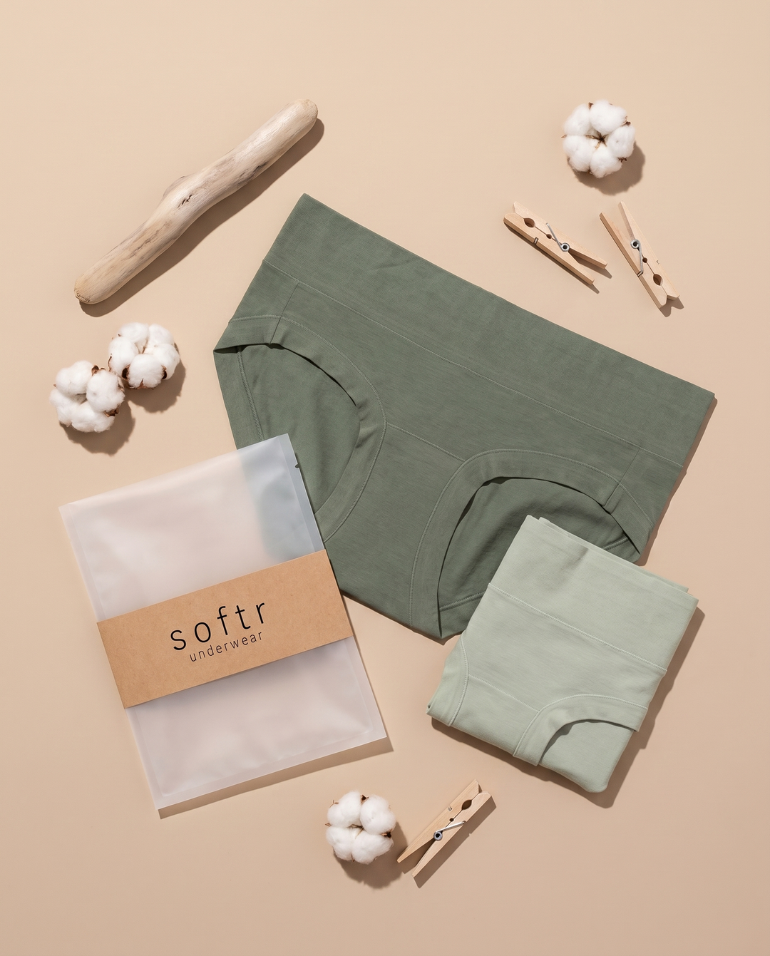 LIGHT Softr Premium Cotton Underwear 2-pack