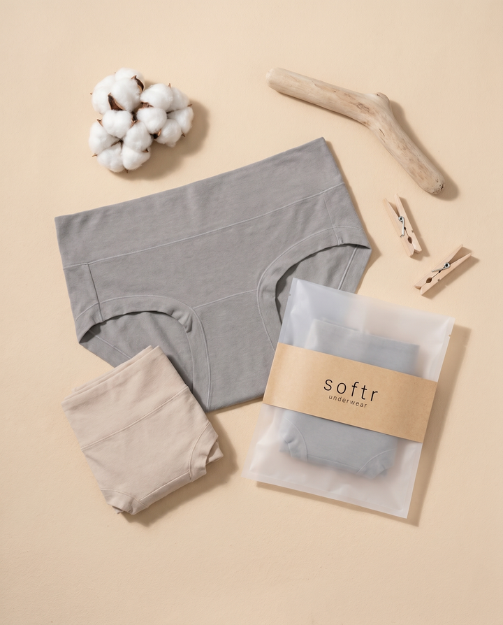 LIGHT Softr Premium Cotton Underwear 2-pack