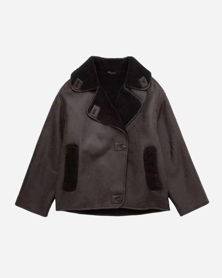 Women's Modern Tailored Jacket – Elegant Everyday Coat